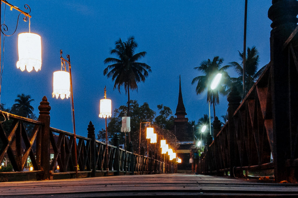 Lights in Sukhothai