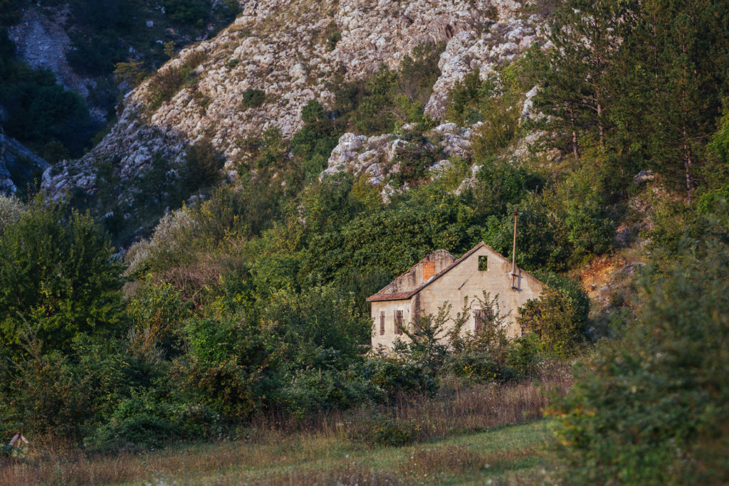 Abandoned house, Rumin Spring, Sinj, Croatia