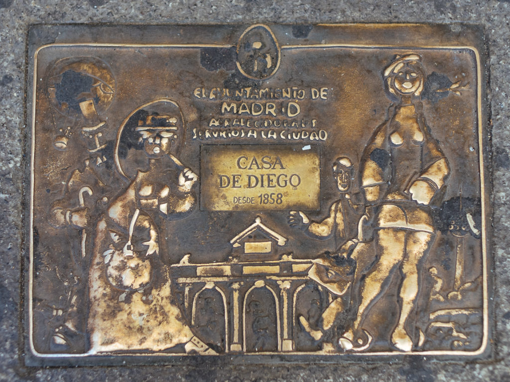 Casa de Diego, vieux commerce, Madrid