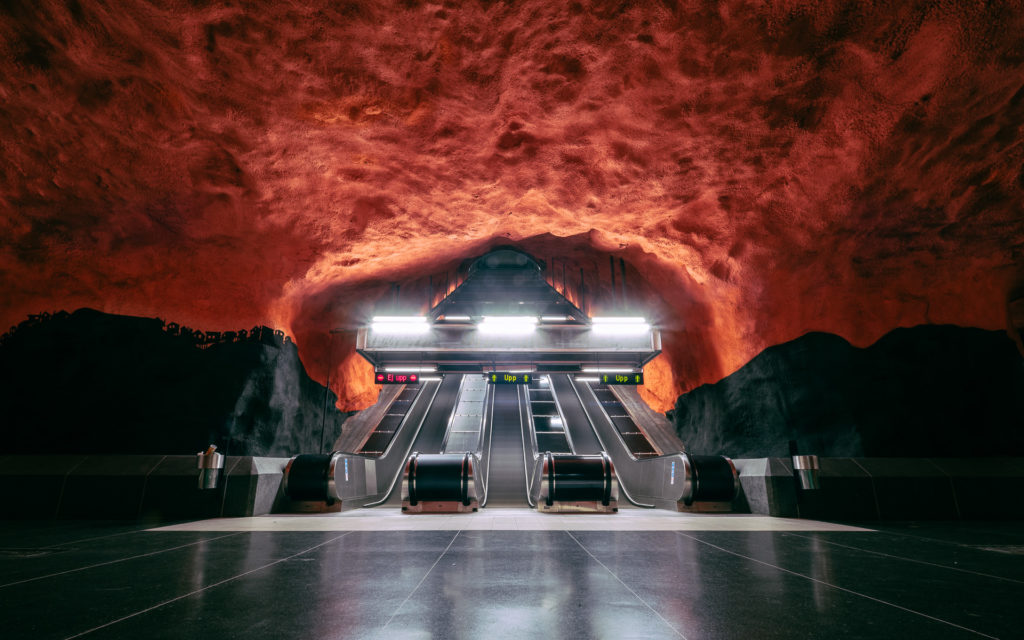 Solna Centrum metro station, Stockholm